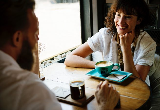 couple enjoying detroit bold coffee company the best office coffee america's boldest coffee