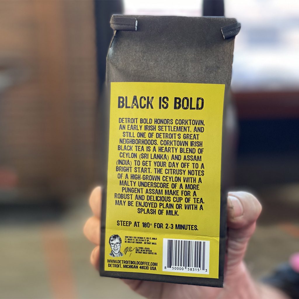 Corktown Irish Black Tea 4oz Organic Loose Leaf Black Tea