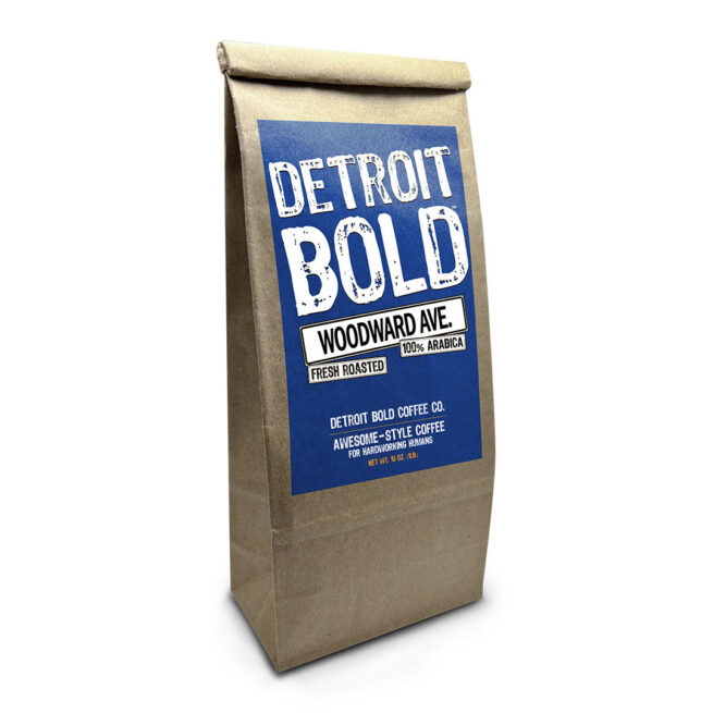 Detroit Bold - 1 Pound Bag of Woodward Ave Coffee Blend
